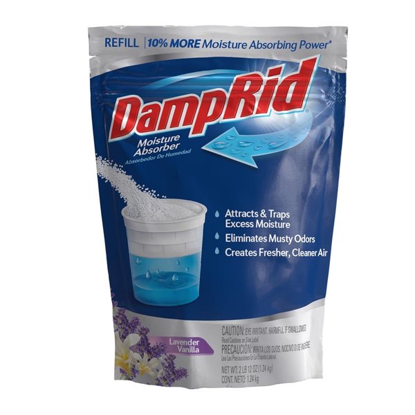 Damprid Moisture Absorber Refill Lavender Vanilla Scent 44 oz FG30LVSB